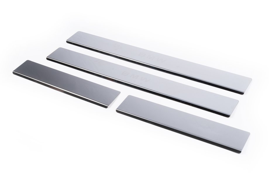BMW 5 Series E34 1988-1995 Door Sill Covers (4 pcs, Carmos V2) Image