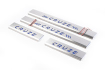 Chevrolet Cruze 2009–2015 Door sill covers (4 pcs, blue) photo 1