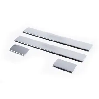 Door Sill Protectors Carmos V2 (4 pcs, Stainless Steel) photo 1