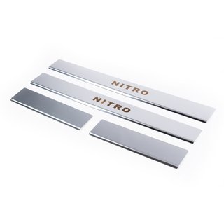 Carmos stainless steel door sill covers lower part