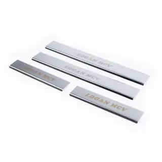 Door Sill Protectors Carmos V1 (4 pcs, Stainless Steel) photo 3