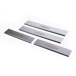 Door Sill Protectors Carmos V1 (4 pcs, Stainless Steel) photo 1