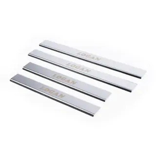 Door Sill Protectors Carmos V1 (4 pcs, Stainless Steel) photo 1