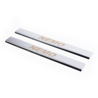 Door Sill Covers Carmos V1 (2 pcs, Stainless Steel)