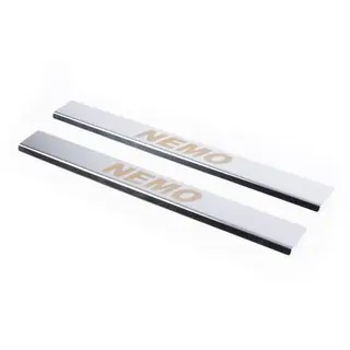 Door Sill Covers Carmos V1 (2 pcs, Stainless Steel)