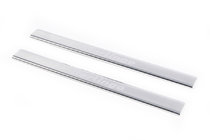 Citroen Berlingo 2008-2018 Carmos V1 Stainless Steel Door Sill Protectors Front and rear doors (4 pcs) photo 1