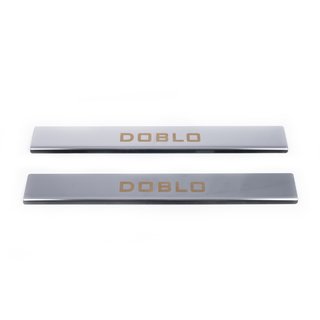 Door Sill Protectors V1 (Carmos, 2 pcs, Stainless Steel)