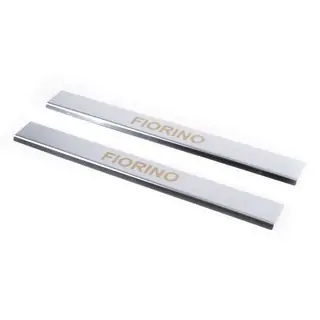 Door Sill Covers Carmos V1 (2 pcs, Stainless Steel)