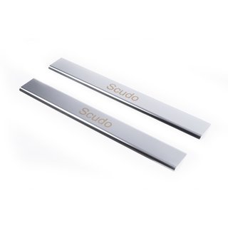 Door Sill Covers (Carmos, 2 pcs, Stainless Steel)