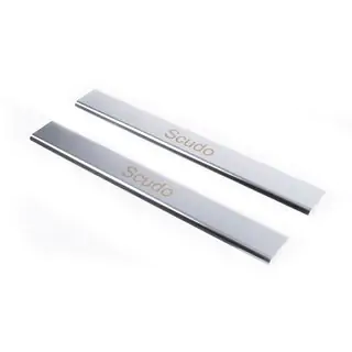 Door Sill Covers (Carmos, 2 pcs, Stainless Steel) photo 1