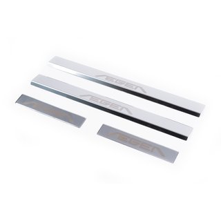 Door Sill Protectors Carmos V1 Aegea (4 pcs, Stainless Steel)