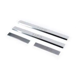 Door Sill Protectors Carmos V1 Tipo (4 pcs, stainless steel) photo 1