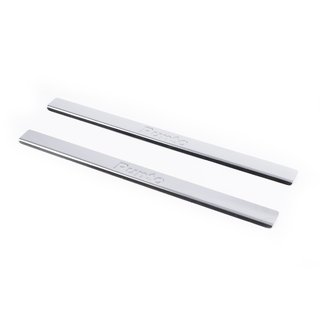 Door Sill Protectors Carmos V2 (2 pcs, Stainless Steel) Fiat Punto Grande/EVO 2006-2018 photo 1
