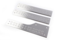Fiat Doblo II 2010-2022 Carmos Interior Door Sill Covers Stainless Steel photo 1