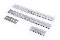 Ford Fiesta 2008-2017 Door Sill Protectors Carmos V1 Stainless Steel Set of 4 photo 1