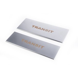 Interior door sill protectors Carmos V1 (2 pcs, stainless steel) photo 1