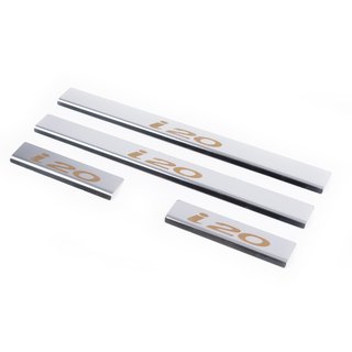Door Sill Protectors Carmos V1 (4 pcs, Stainless Steel)