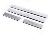 Hyundai Accent 2006-2010 Stainless Steel Door Sill Protectors Carmos V2 (4 pcs) photo 1