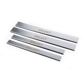 Carmos Door Sill Protectors (4 pcs, Stainless Steel) photo 1