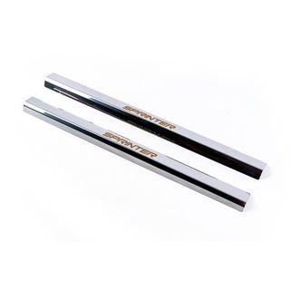 Door Sill Covers VIP-Style (2 pcs, Stainless Steel) Mercedes Sprinter W906 2006–2018 photo 2