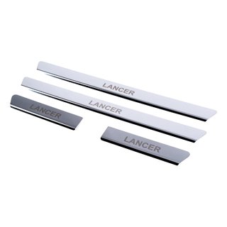 Stainless Steel Door Sill Protectors Carmos V1 (4 pcs) photo 1