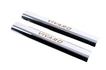 Opel Vivaro 2001–2015 Door Sill Covers VIP-Style (2 pcs, Stainless Steel) photo 1