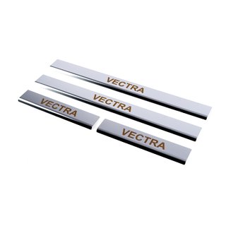 Carmos Door Sill Protectors (4 pcs, Stainless Steel)