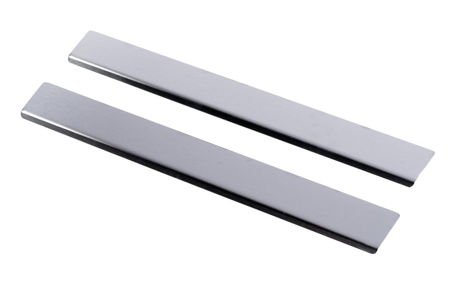 Opel Combo 2012-2018 Carmos Door Sill Protectors (2 pcs, Stainless Steel) Image