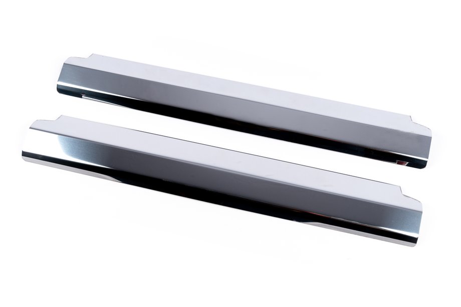 Nissan Qashqai 2014-2021 Stainless Steel Door Sill Covers for Plastic Sills (2 pcs) Image