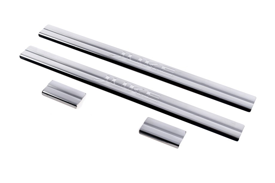 Nissan Juke 2010-2019 Carmos Door Sill Protectors (4 pcs, Stainless Steel) Image