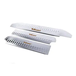 Interior door sill protectors Carmos V1 stainless steel photo 1