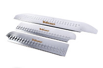 Mercedes Viano 2004-2014 Interior door sill protectors Carmos V1 stainless steel photo 1