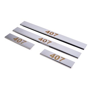 Door Sill Protectors Carmos V1 Stainless Steel 4 pcs photo 1