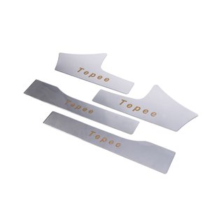 Carmos Stainless Steel Inner Door Sill Protectors photo 1