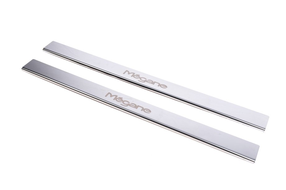 Renault Megane III 2009-2016 Carmos Door Sill Protectors (2-door, Stainless Steel) Image