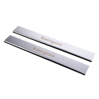 Carmos V1 Stainless Steel Door Sill Protectors Renault Kangoo 1998-2008 photo 1