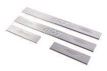 Peugeot 407 2004-2011 Stainless Steel Door Sill Protectors (Carmos V2, 4 pcs) photo 1