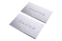 Renault Master 2011-2023 Door Sill Covers V2 (2 pcs, Stainless Steel) photo 3