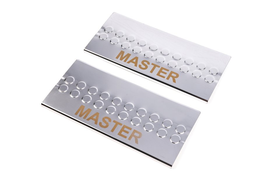 Renault Master 2011-2023 Door Sill Protectors V3 (2 pcs, Stainless Steel) Image