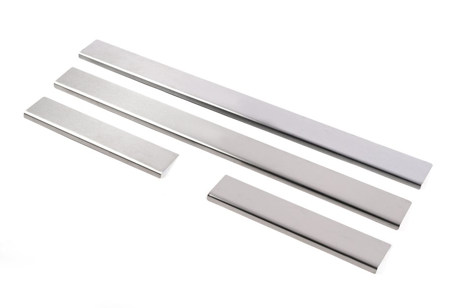 Toyota Corolla 2002-2007 Door Sill Protectors Carmos Stainless Steel 4 pcs Photo 1