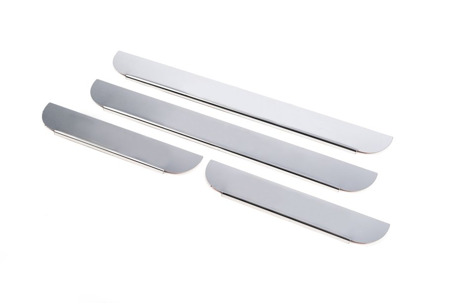 Toyota Rav 4 2006-2013 Carmos Door Sill Protectors (4 pcs, Stainless Steel) Image