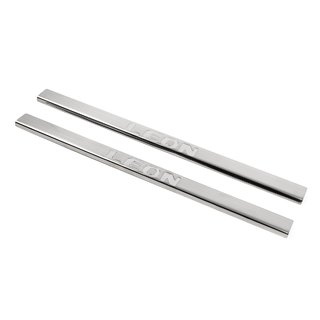 Carmos Door Sill Protectors (2-door, Stainless Steel) Seat Leon 2013-2020 photo 1