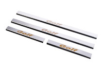 Volkswagen Golf 5 2003-2009 Door Sill Protectors Carmos V1 (4 pcs, Stainless Steel) photo 1