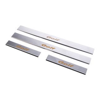 Carmos Door Sill Protectors (4 pcs, Stainless Steel)