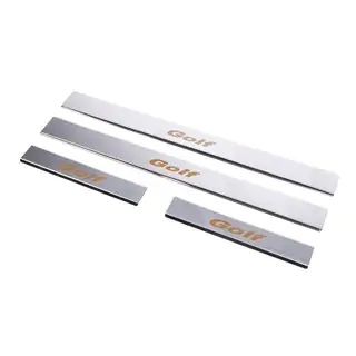 Carmos Door Sill Protectors (4 pcs, Stainless Steel) photo 1