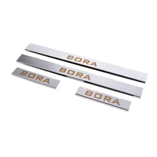 Carmos Door Sill Protectors (4 pcs, Stainless Steel) photo 1