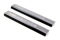 Volkswagen T5 Multivan 2003–2010 VIP Door Sill Protectors (2 pcs, Stainless Steel) photo 1