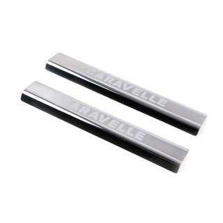 VIP Door Sill Protectors (2 pcs, Stainless Steel)