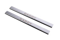 Volkswagen Caddy 2004-2010 Door Sill Protectors Carmos V1 (2 pcs, Stainless Steel) photo 1