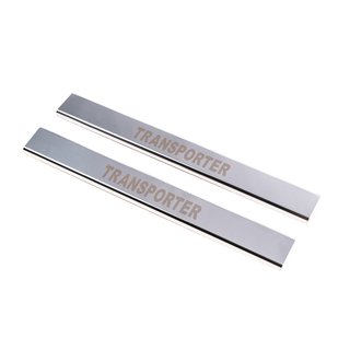 VIP Door Sill Protectors (2 pcs, Stainless Steel) Volkswagen T4 Transporter 1990-2003 photo 1